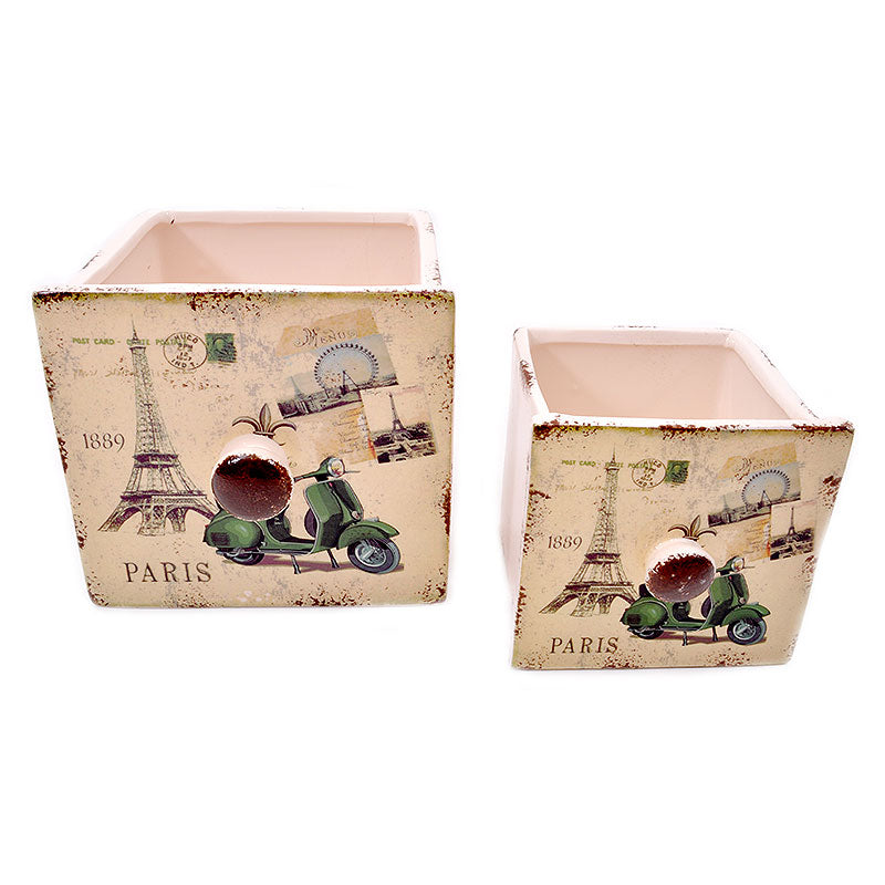 ΣΕΤ 2 ΚΕΡΑΜΙΚΑ ΚΑΣΠΩ Fylliana FL47412Α PARIS ΜΠΕΖ 15x14