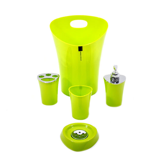 ΣΕΤ ΜΠΑΝΙΟΥ 5 ΤΕΜΑΧΙΩΝ ΠΡΑΣΙΝΟ sls