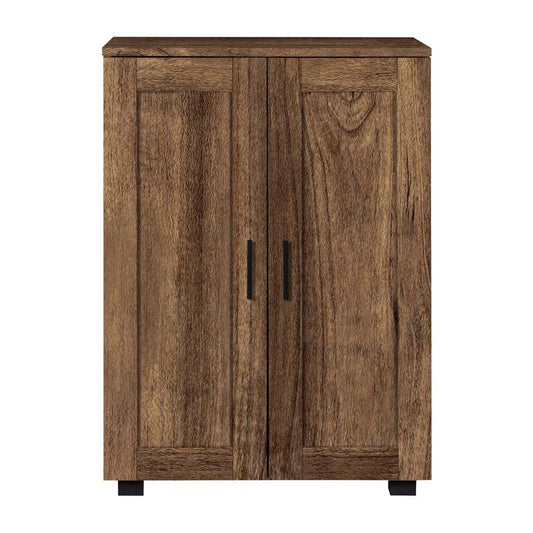 ΠΑΠΟΥΤΣΟΘΗΚΗ Fylliana "Cubo" ΜΕ 4 ΡΑΦΙΑ ΧΡΩΜΑ BROWN OAK 60x33x84εκ