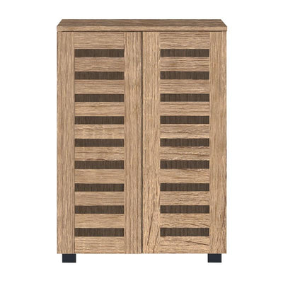 ΠΑΠΟΥΤΣΟΘΗΚΗ Fylliana "Vento" ΜΕ 4 ΡΑΦΙΑ ΧΡΩΜΑ GREY OAK 60x33x87εκ