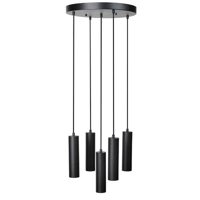 ΠΕΝΤΑΦΩΤΟ ΚΡΕΜΑΣΤΟ ΦΩΤΙΣΤΙΚΟ ΟΡΟΦΗΣ Fylliana ΜΑΥΡΟ ΧΡΩΜΑ GU10 40x100εκ