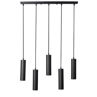 ΠΕΝΤΑΦΩΤΟ ΚΡΕΜΑΣΤΟ ΦΩΤΙΣΤΙΚΟ ΟΡΟΦΗΣ Fylliana ΜΑΥΡΟ ΧΡΩΜΑ GU10 65x10x100εκ