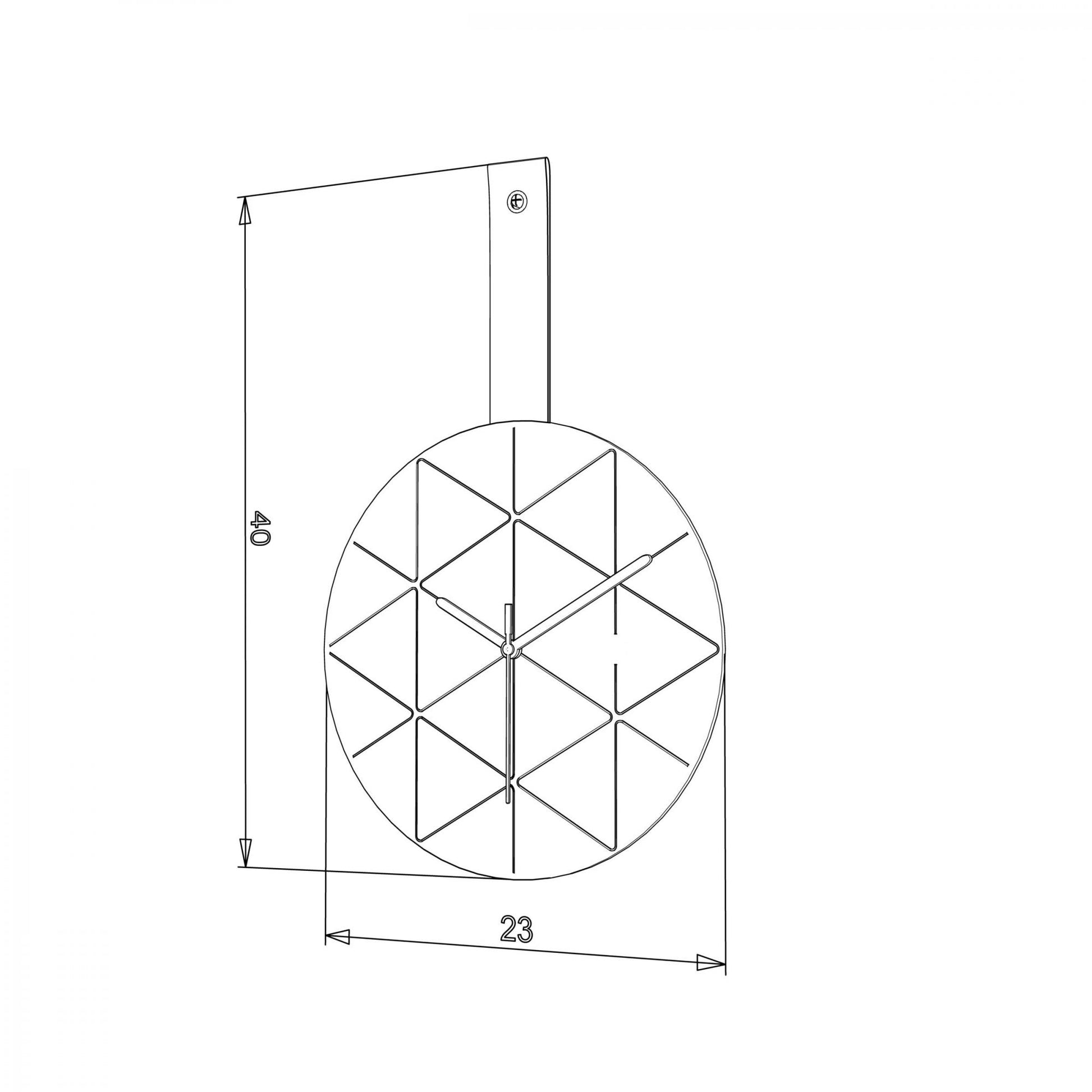 ΡΟΛΟΙ ΤΟΙΧΟΥ Fylliana "Elmira" ΜΑΥΡΟ-ΛΕΥΚΟ 23x2x23εκ