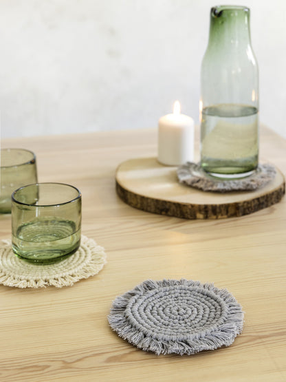 ΣΕΤ ΣΟΥΒΕΡ 4 Χ 10x10 FLORIAN GRAY - NIMA HOME 33112