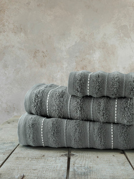 ΣΕΤ ΠΕΤΣΕΤΕΣ AURA DARK GRAY - NIMA HOME 36128