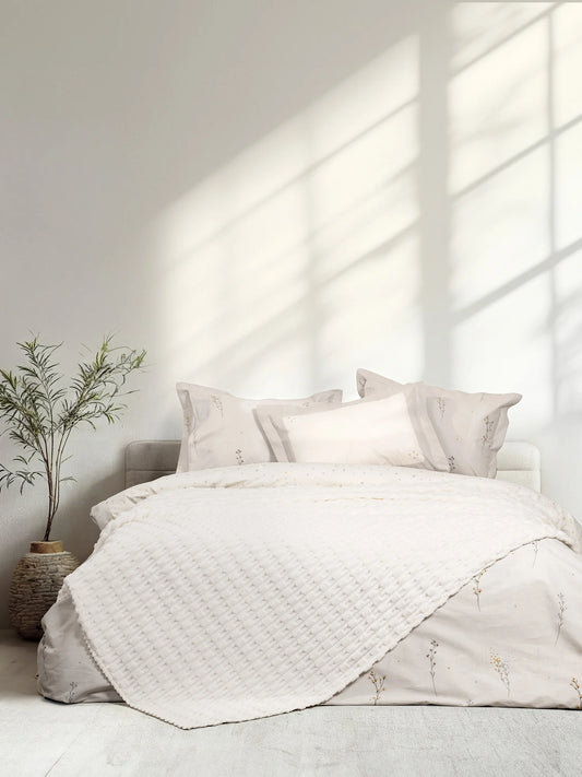 ΚΟΥΒΕΡΤΑ SAVARA IVORY 220X240 - NIMA HOME 35410