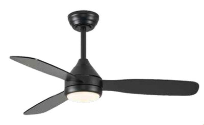 it-Lighting SIERRA Ανεμιστήρας Οροφής με LED 20W, DC Μοτέρ & Smart App - Μαύρο (102000820)