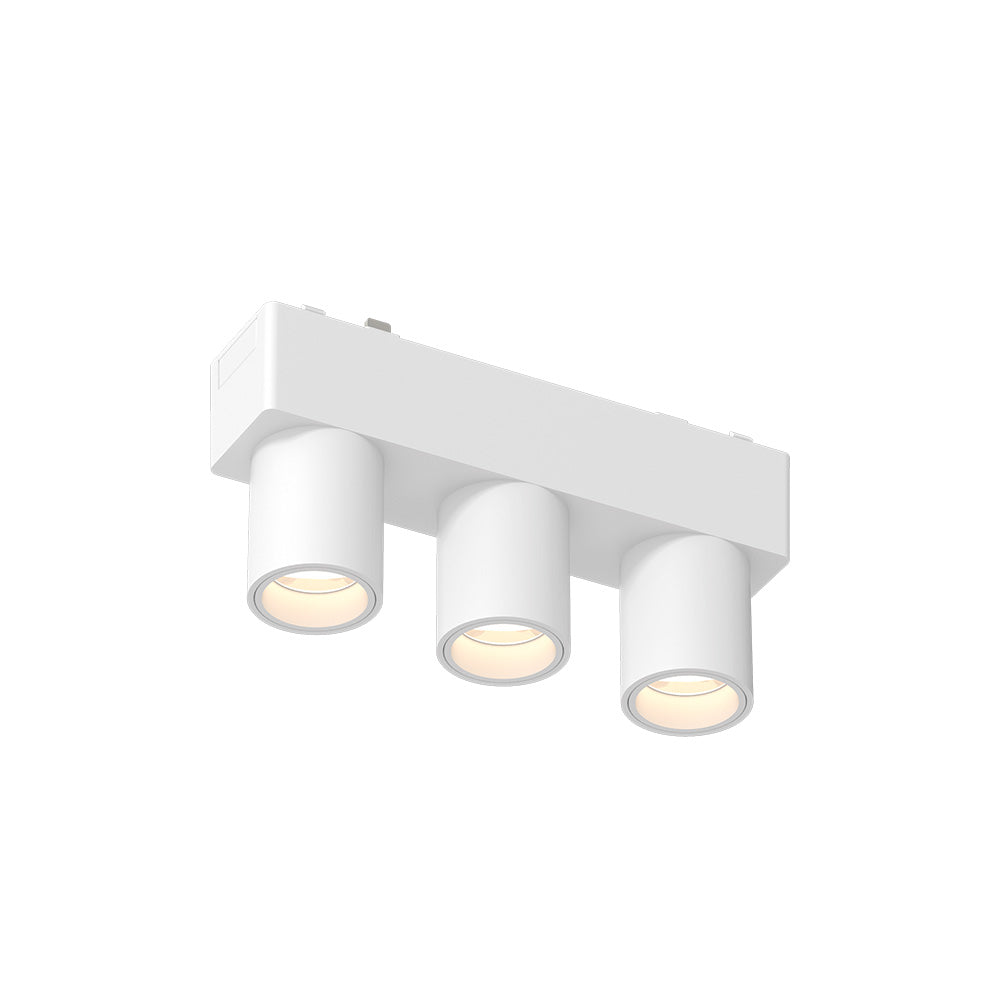 InLight Φωτιστικό LED 5W 3CCT για Ultra-Thin μαγνητική ράγα σε λευκή απόχρωση (by tuya and zigbee) D:12,2cmX5,5cm (T05005-WH)