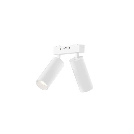 Inlight Φωτιστικό LED 2*9W 3CCT για Ultra-Thin μαγνητική ράγα σε λευκή απόχρωση D:4,4X16cm (TMU0140-White)