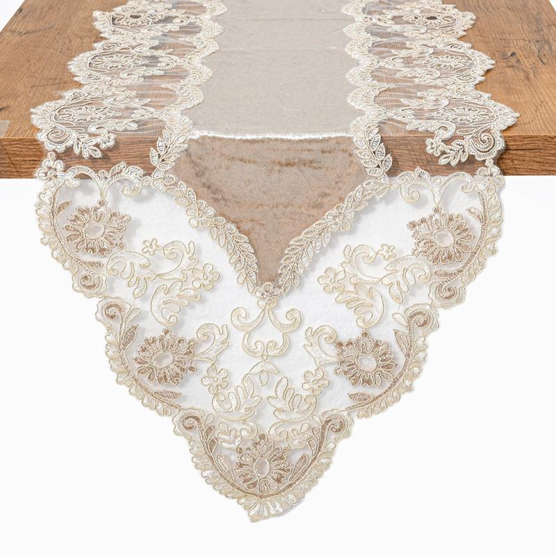 ΤΡΑΒΕΡΣΑ FYLLIANA ΜΠΕΖ ΧΡΩΜΑ 150x40εκ