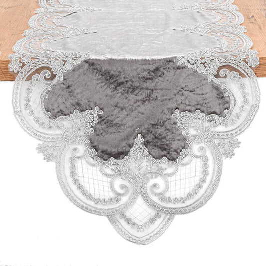 ΤΡΑΒΕΡΣΑ FYLLIANA ΜΠΛΕ-ΓΚΡΙ ΧΡΩΜΑ 150x40εκ