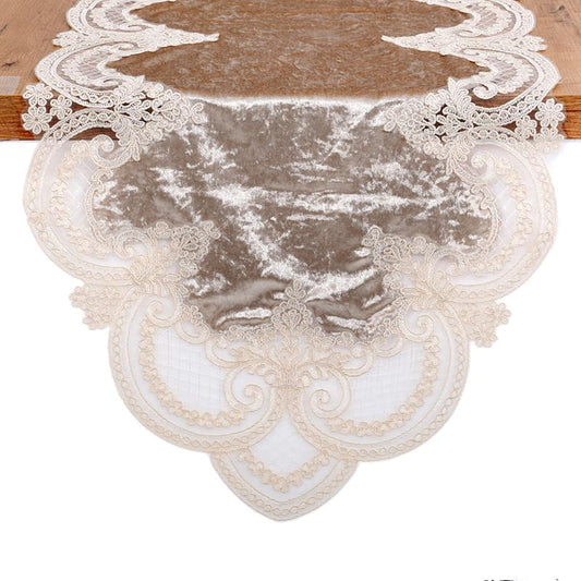 ΤΡΑΒΕΡΣΑ FYLLIANA ΣΚΟΥΡΟ ΚΑΦΕ ΧΡΩΜΑ 150x40εκ