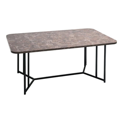 ΤΡΑΠΕΖΑΚΙ ΣΑΛΟΝΙΟΥ Fylliana Diamond GREY MARBLE 115x68x45εκ