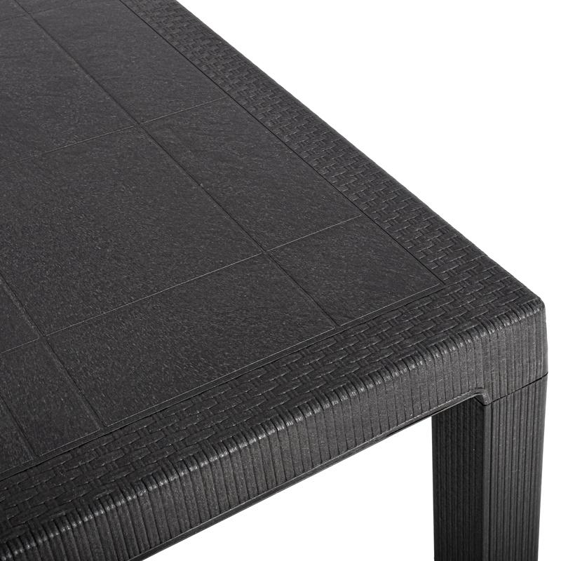 ΤΡΑΠΕΖΙ ΕΞΟΧΗΣ Fylliana Baltic ΚΑΦΕ ΧΡΩΜΑ 140x80x75εκ