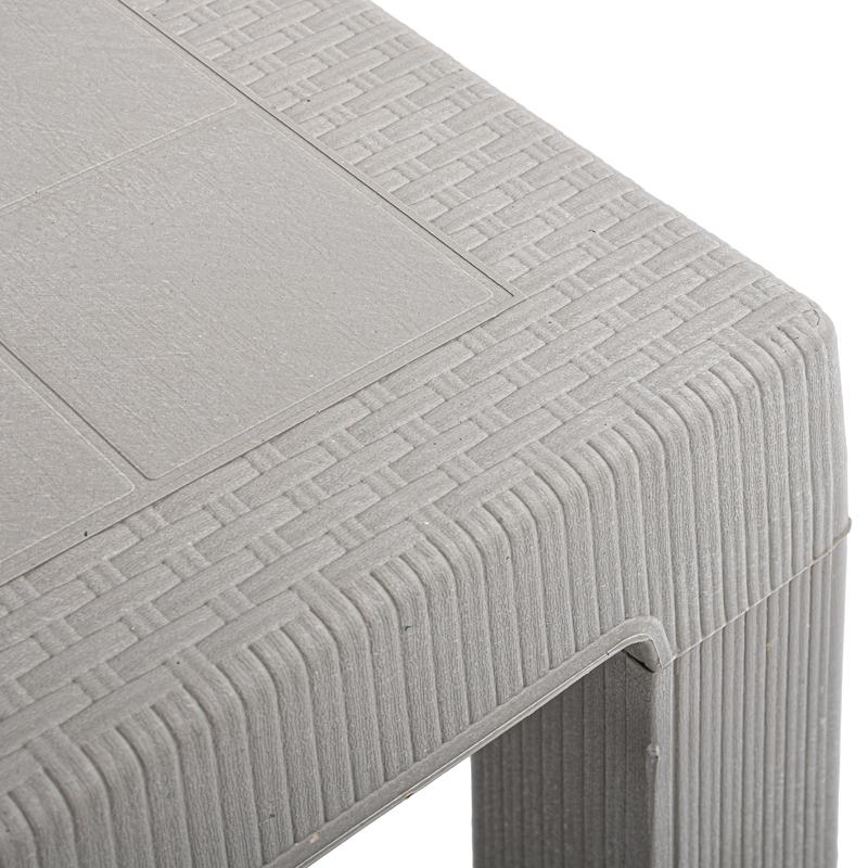 ΤΡΑΠΕΖΙ ΕΞΟΧΗΣ Fylliana Baltic ΜΠΕΖ ΧΡΩΜΑ 120x70x75εκ
