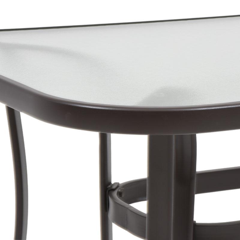 ΤΡΑΠΕΖΙ ΕΞΟΧΗΣ Fylliana STEEL ΚΑΦΕ 120x70x70εκ g.r.d