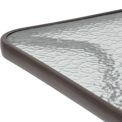 ΤΡΑΠΕΖΙ ΚΗΠΟΥ Fylliana 026 ΚΑΦΕ ΧΡΩΜΑ 100x65x70εκ grd