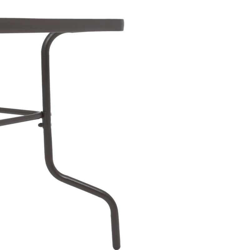 ΤΡΑΠΕΖΙ ΚΗΠΟΥ Fylliana 026 ΚΑΦΕ ΧΡΩΜΑ 100x65x70εκ grd