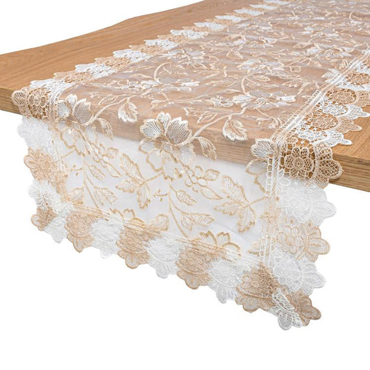 ΤΡΑΠΕΖΟΜΑΝΤΗΛΟ FYLLIANA ΜΠΕΖ ΧΡΩΜΑ 150x50εκ