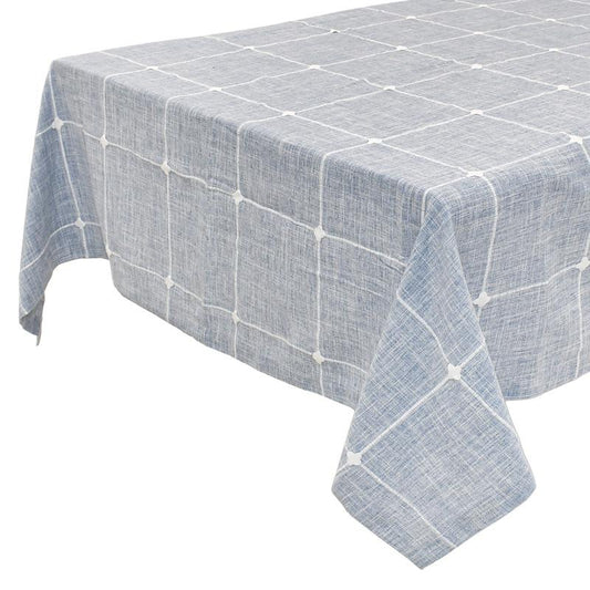 ΤΡΑΠΕΖΟΜΑΝΤΗΛΟ Fylliana ΜΕΝΤΑ-ΛΕΥΚΟ 135x180εκ