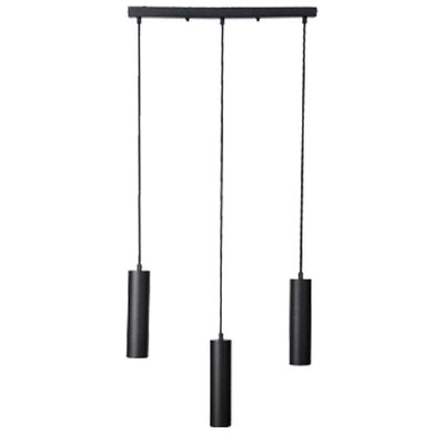 ΤΡΙΦΩΤΟ ΚΡΕΜΑΣΤΟ ΦΩΤΙΣΤΙΚΟ ΟΡΟΦΗΣ Fylliana ΜΑΥΡΟ ΧΡΩΜΑ GU10 50x10x100εκ