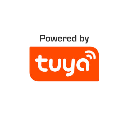 InLight Πλαφονιέρα οροφής LED 36W 3CCT (by tuya) από μαύρο και λευκό ακρυλικό D:60W (42020-A-Black)