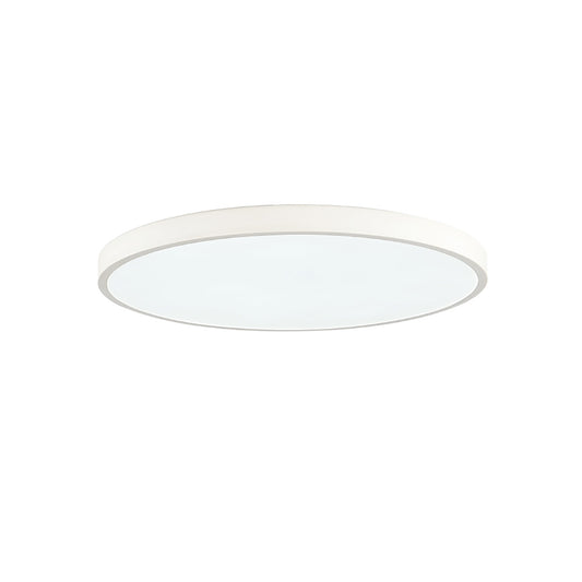 Inlight Πλαφονιέρα οροφής LED 32W 3CCT (by switch on base) σε λευκή απόχρωση D:40x2,5cm (42036-C-White)